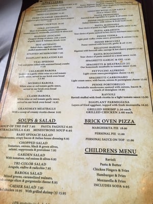 Menu photo 7 Barosa Rego Park, NY