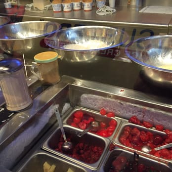 Sub Zero Nitrogen Ice Cream - Add-ins and the prep bowls. - Desserts Near Me - Indianapolis, Indiana Sub Zero Nitrogen Ice Cream - Add-ins and the prep bowls. - Desserts Near Me - Indianapolis, Indiana