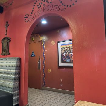 Tres Hermanas - Restrooms. Love the colors and decor. - Mexican Near Me - Sacramento, California