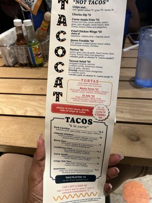 Menu photo 3 Tacocat Augusta, GA