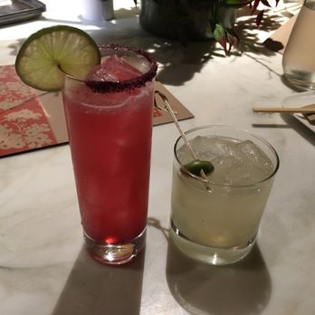 Uchi Denver - Hanami season on the left, fiery yu on the right. - Japanese Near Me - Denver, Colorado