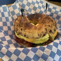 River City Cafe - Sammy breakfast sandwich.
