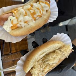 Smiley's Hot Dogs - Smiley's Dog and New Yorker Dog