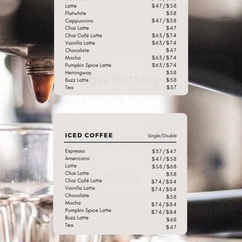 Ki' Bok - Coffee Menu as of 7/11/23 - Coffee & Tea Near Me - Tulum, ROO