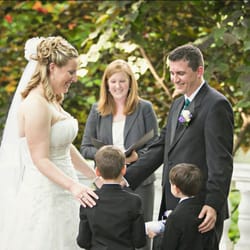 Lindsey Hoskins & Associates, Couple & Family Therapy - Officiating a wedding for one of our premarital counseling couples.