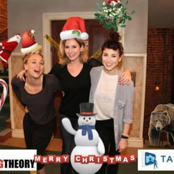 TapSnap 1188 - The Big Bang Theory star Kaley Cuoco loved TapSnap at the show's cast and crew holiday party!