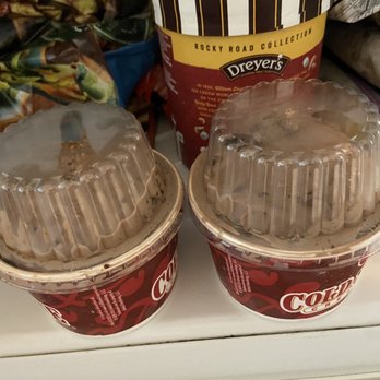 Cold Stone Creamery - Unlabeled ice cream- should've ate the dreyers in the background!! - Ice Cream & Frozen Yogurt Near Me - Palmdale, California