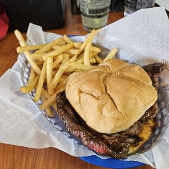 Tuesday's Bar & Grill - Steak Burger and fries. Delicious - Breakfast & Brunch Near Me - New Lisbon, Wisconsin Tuesday's Bar & Grill - Steak Burger and fries. Delicious - Breakfast & Brunch Near Me - New Lisbon, Wisconsin