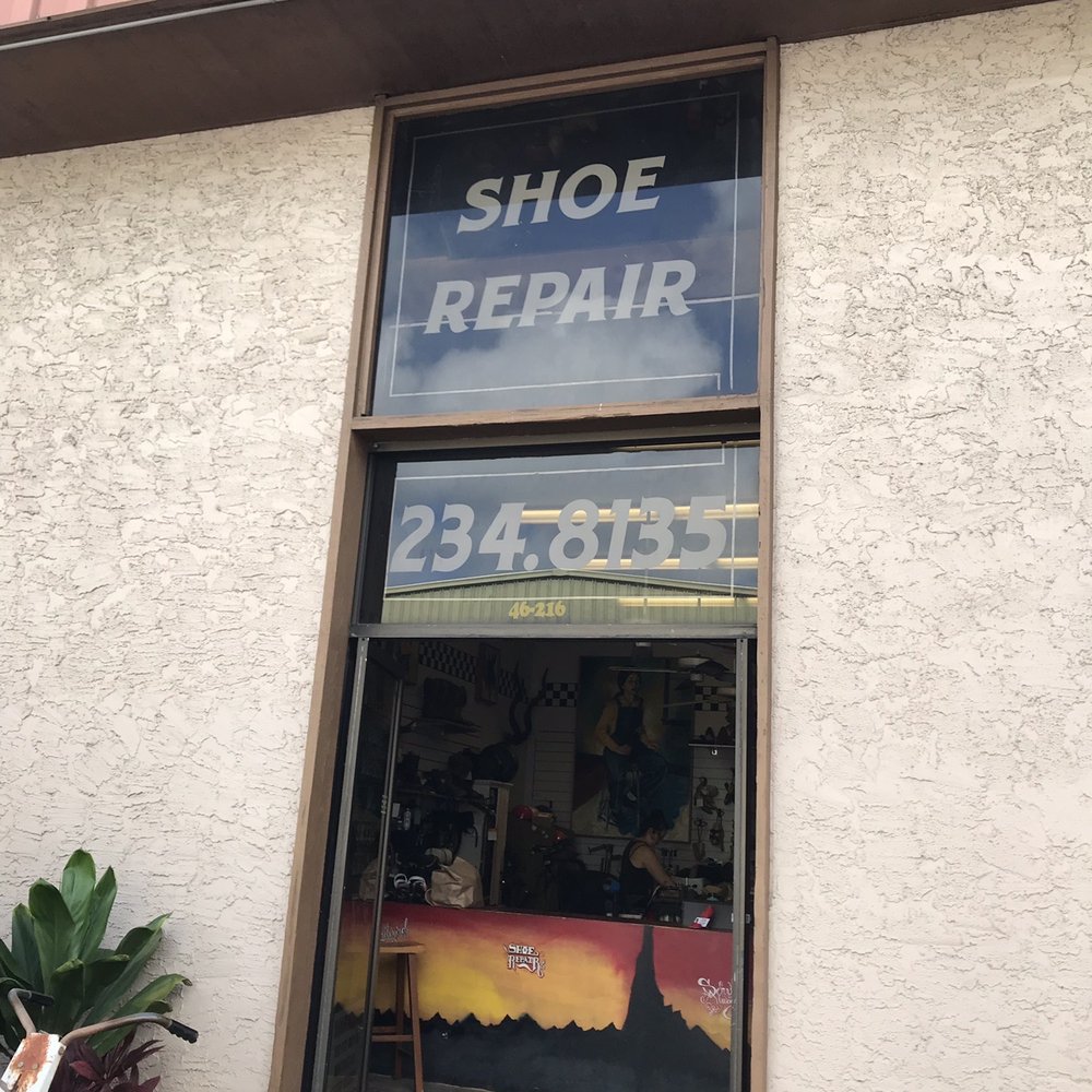 Windward Shoe Repair & Small Engine - Yes, you will be in the right place- park on right side of building behind chain link fence - Shoe Repair Near Me - Kaneohe, Hawaii Windward Shoe Repair & Small Engine - Yes, you will be in the right place- park on right side of building behind chain link fence - Shoe Repair Near Me - Kaneohe, Hawaii
