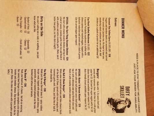 Menu photo 5 Dirty Skillet Hope, AK Menu photo 5 Dirty Skillet Hope, AK