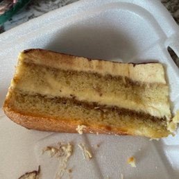 A dry vanilla cake with lackluster espresso. Not at all an authentic tiramisu. A dry vanilla cake with lackluster espresso. Not at all an authentic tiramisu.