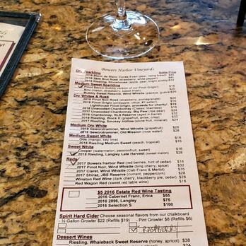 Bowers Harbor Vineyards - My choices of tasting. - Wineries Near Me - Traverse City, Michigan Bowers Harbor Vineyards - My choices of tasting. - Wineries Near Me - Traverse City, Michigan