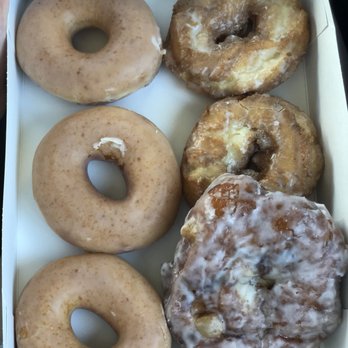 Krispy Kreme - 3 original glazed, 2 old fashions, and 1 apple fritter - Donuts Near Me - Kahului, Hawaii Krispy Kreme - 3 original glazed, 2 old fashions, and 1 apple fritter - Donuts Near Me - Kahului, Hawaii