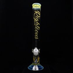Righteous Smoke Shop - 16in STRAIGHT TUBE ALSO HAVE BEAKER AND BUBBLE STYLE WITH 14MM BOWL