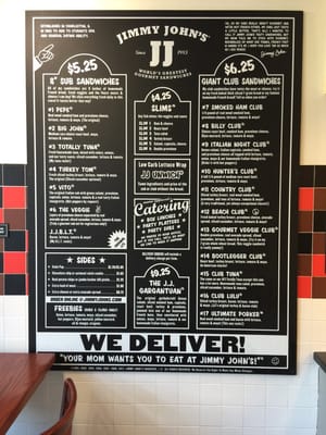Menu photo 7 Jimmy John's Philadelphia, PA Menu photo 7 Jimmy John's Philadelphia, PA