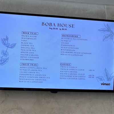 Menu photo 1 Boba House Bloomingdale, IL