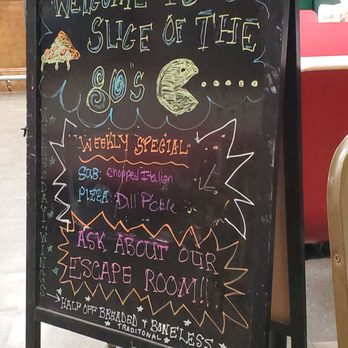 A Slice of the 80's - Everything is out of the 80s - Pizza Near Me - Bradford, Pennsylvania