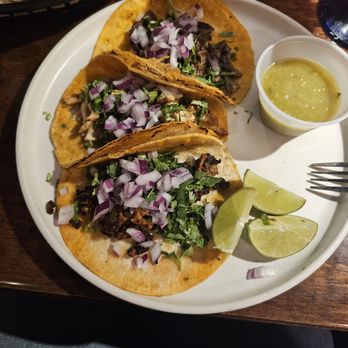 Sol de Mexico Bar & Grill - Chorizo and chicken tacos. 10/10 - Mexican Near Me - Bellingham, Massachusetts