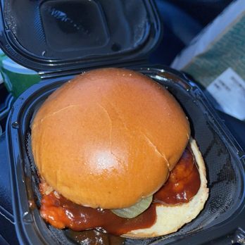 Wingstop - Bbq Chicken Sandwich Combo - Chicken Wings Near Me - Catonsville, Maryland