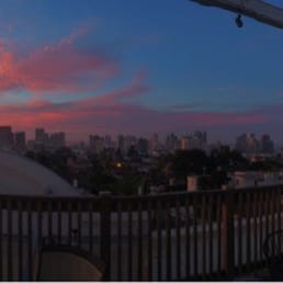 Panoramic Sunrise from the roof