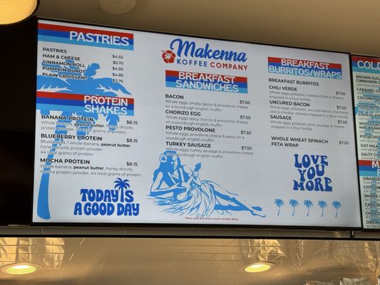 Menu photo 2 Makenna Koffee Oxnard, CA