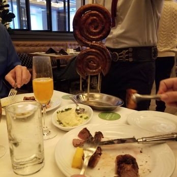 Fogo de Chão - Beautiful linguisa! And juicy flavorful sausage bliss! - Brazilian Near Me - Pasadena, California Fogo de Chão - Beautiful linguisa! And juicy flavorful sausage bliss! - Brazilian Near Me - Pasadena, California