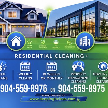 Keepen It Cleaner - Office Cleaning Near Me - Jacksonville, Florida Keepen It Cleaner - Office Cleaning Near Me - Jacksonville, Florida