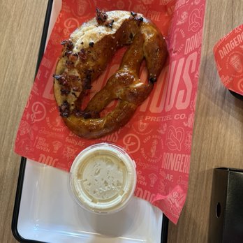 Dangerous Pretzel - Bootlegger Devil's Delight with sweet cream - Pretzels Near Me - Salt Lake City, Utah