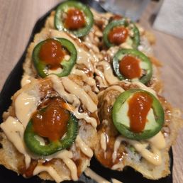 Tuna on Fire Deep Fried Roll Tuna on Fire Deep Fried Roll