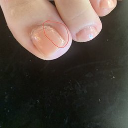 Missed this entire spot somehow. Even more noticeable in person, very unsatisfied ):