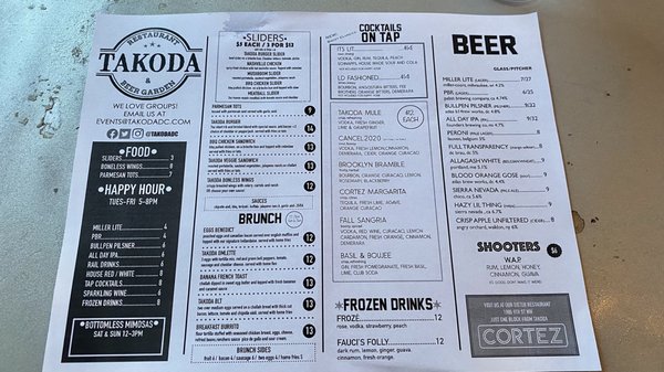 Menu photo 3 Takoda Washington, DC, DC Menu photo 3 Takoda Washington, DC, DC