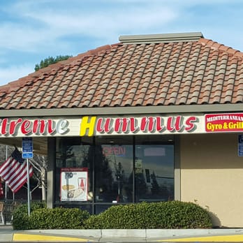 Extreme Hummus - Unassuming building filled with DELICIOUS food - Mediterranean Near Me - Citrus Heights, California