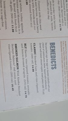 Menu photo 1 First Watch Bradenton, FL