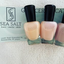 Sea Salt Nails & Massage - My color choices this go'round
