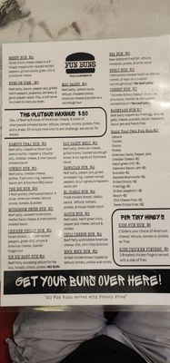 Menu photo 8 Fun Buns Spring Branch, TX