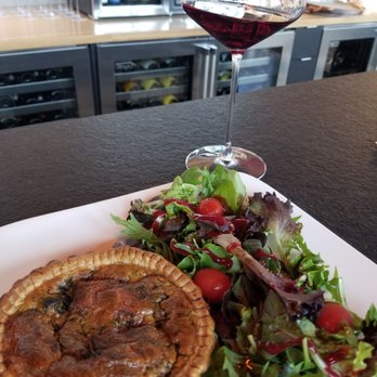 Cepae Tasting Room - Mmmmm! Salmon and spinach quiche! #lunch #cepae - Wine Tasting Room Near Me - Bellevue, Washington Cepae Tasting Room - Mmmmm! Salmon and spinach quiche! #lunch #cepae - Wine Tasting Room Near Me - Bellevue, Washington