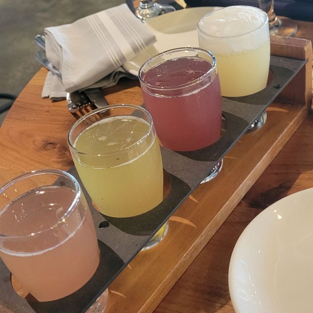 Steelbach - Mimosa flight and Lychee Martini - New American Near Me - Tampa, Florida Steelbach - Mimosa flight and Lychee Martini - New American Near Me - Tampa, Florida