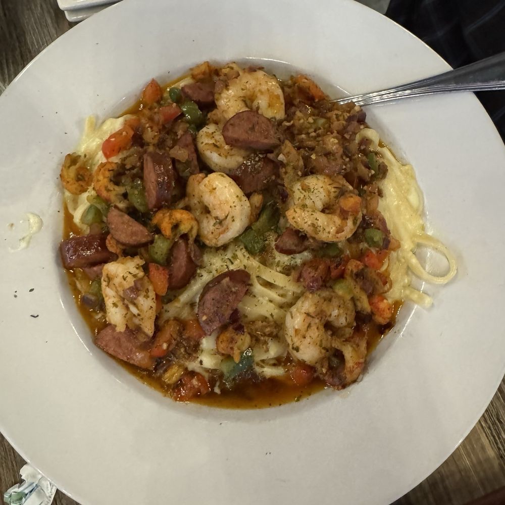 Charred Oak Kitchen and Bar - Seafood pasta - New American Near Me - Columbus, Georgia