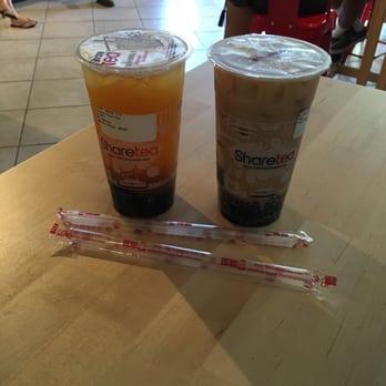 Sharetea - Hawaiian Fruit Tea and Earl Grey with Fresh Milk - Bubble Tea Near Me - Santa Ana, California