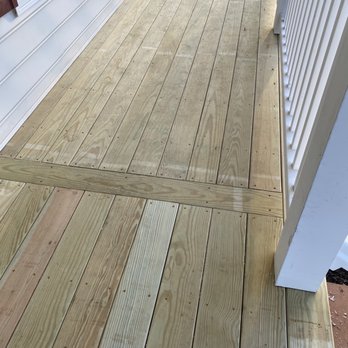 Carpentry Painting - Front porch in progress. - Carpenters Near Me - Richmond, Virginia Carpentry Painting - Front porch in progress. - Carpenters Near Me - Richmond, Virginia