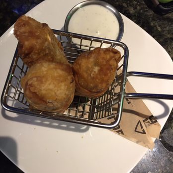 Topgolf - Fried Mac N Cheese with bacon - New American Near Me - Orlando, Florida Topgolf - Fried Mac N Cheese with bacon - New American Near Me - Orlando, Florida