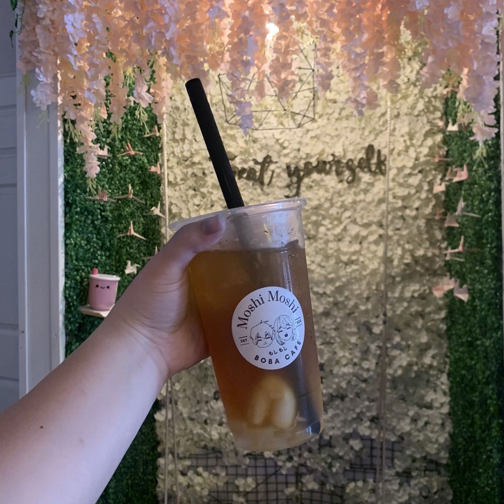 Moshi Moshi Boba Cafe - Lychee lovers fruit tea - Bubble Tea Near Me - Greensboro, North Carolina Moshi Moshi Boba Cafe - Lychee lovers fruit tea - Bubble Tea Near Me - Greensboro, North Carolina