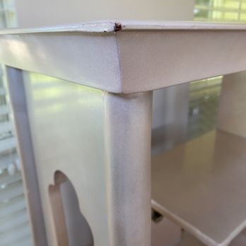 Kent Island Refinishing - Before...corner dent - Refinishing Services Near Me - Denton, Maryland Kent Island Refinishing - Before...corner dent - Refinishing Services Near Me - Denton, Maryland