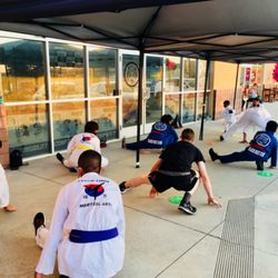 Tiger Choi Martial Arts - Outdoor class