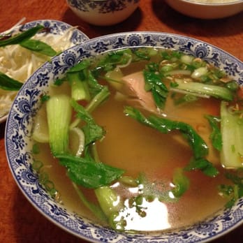 LeQuy - Salmon pho. Bet you'll never see that in East SJ! :p - Vietnamese Near Me - Campbell, California