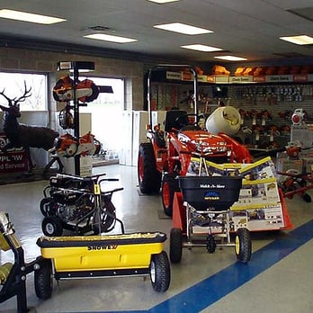 Wolverine Rental & Supply - Inside the showroom there are lots of parts and maintenance materials, along with seasonal equipment sales. - Farm Equipment Repair Near Me - Ann Arbor, Michigan