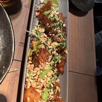 Linger - TEMPURA GINGER CHILI SHRIMP - Asian Fusion Near Me - Denver, Colorado