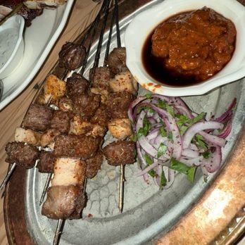 Dalida - Short rib + sweetbread skewers - Mediterranean Near Me - San Francisco, California