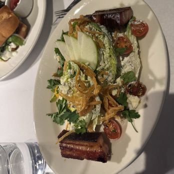 The Gage - Salad with pork belly - New American Near Me - Chicago, Illinois The Gage - Salad with pork belly - New American Near Me - Chicago, Illinois