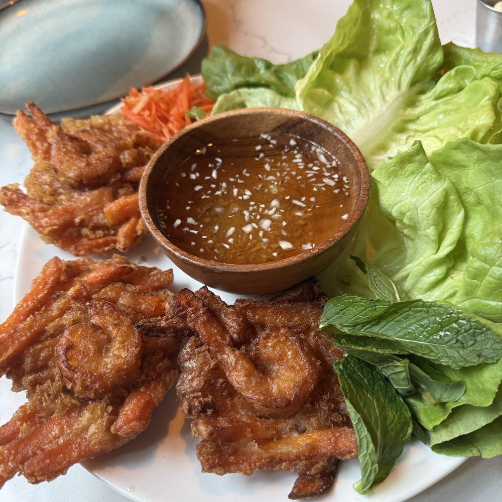 Woo Bar & Kitchen - Shrimp fritters at Woo Bar and Kitchen. - Asian Fusion Near Me - Seattle, Washington Woo Bar & Kitchen - Shrimp fritters at Woo Bar and Kitchen. - Asian Fusion Near Me - Seattle, Washington